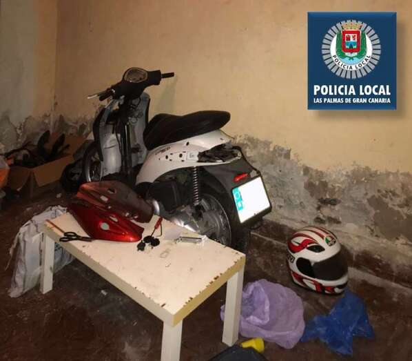 Los agentes encontraron en el interior de la vivienda gran cantidad de bienes presuntamente sustraídos (Foto TA)